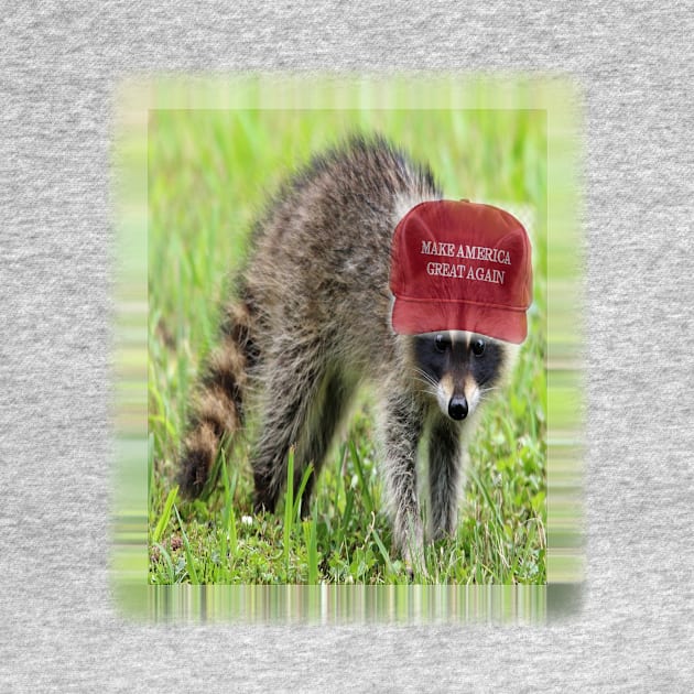 Make America Great Again Racoon by TWinters